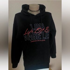 Assholes Live Forever Black & Red Life of Sin Hoodie